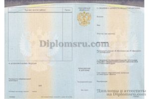приложение к диплому техникума, колледжа 2014-2026
